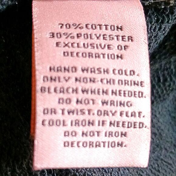 Juicy Couture Cardigan Sweater POCKETS Sz M Long Vest Sequins Modern CIty Vintag - Picture 15 of 15